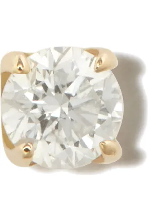 Otiumberg 14kt yellow diamond stud earring
