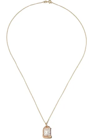 Bleue Burnham 9kt yellow The Rose pendant necklace