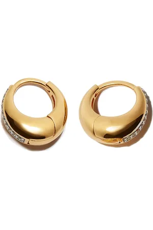 Otiumberg 9kt yellow small hoop earrings