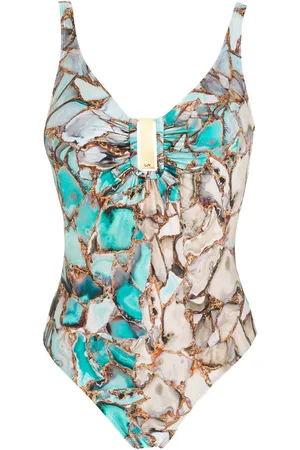 Lygia & Nanny Mirassol gemstone-print swimsuit