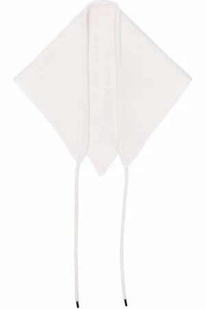 Barrie Draped-strap cashmere foulard