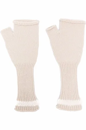 Barrie Cashmere fingerless gloves