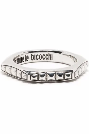 EMANUELE BICOCCHI Studded hexagonal ring