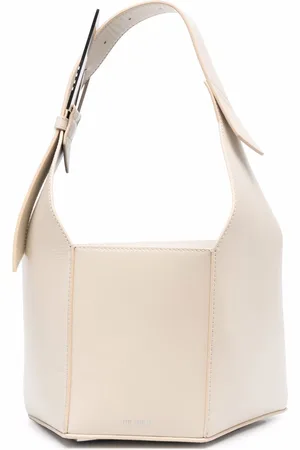 The Attico Panelled leather tote bag