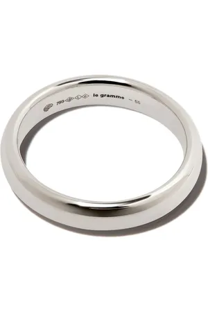 Le Gramme 18kt white gold 6g beveled ring