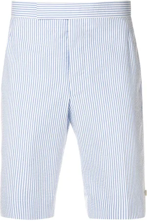 Thom Browne Seersucker Backstrap Short