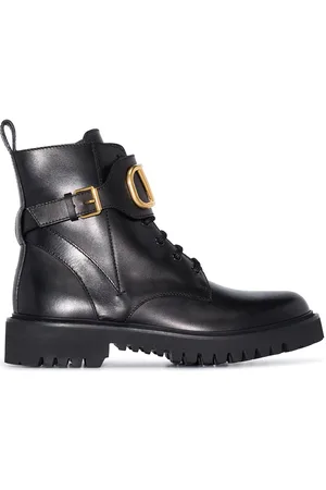 VALENTINO GARAVANI VLogo Signature 35mm leather boots