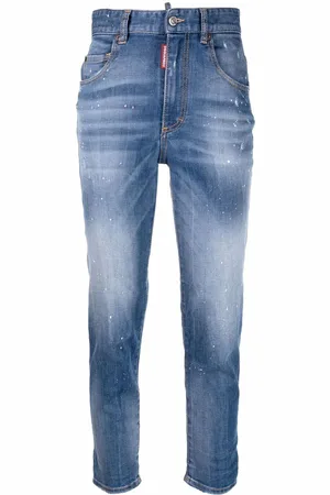 Dsquared2 High-rise cropped jeans