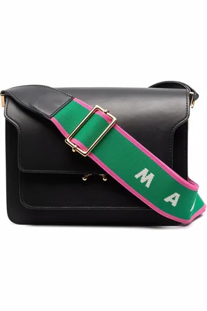 Marni Concertina leather shoulder bag