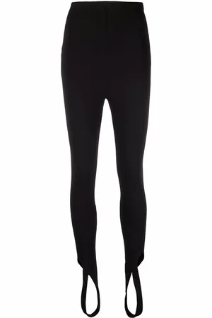 The Attico Jamie cut-out stirrup leggings