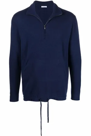 Malo Zip-placket pullover