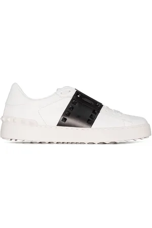 VALENTINO GARAVANI Rockstud Untitled leather sneakers