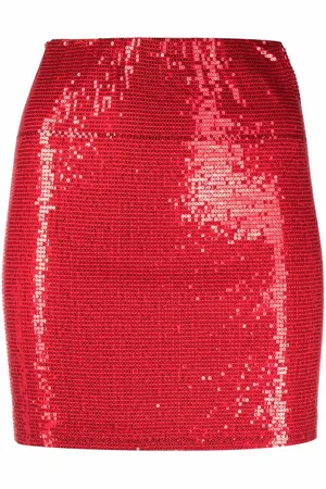 Atu Body Couture Sequin-embellished fitted mini skirt