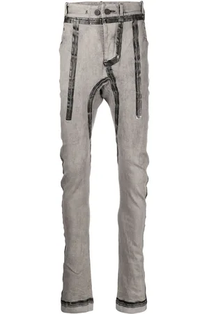 11 BY BORIS BIDJAN SABERI Tape detail skinny trousers
