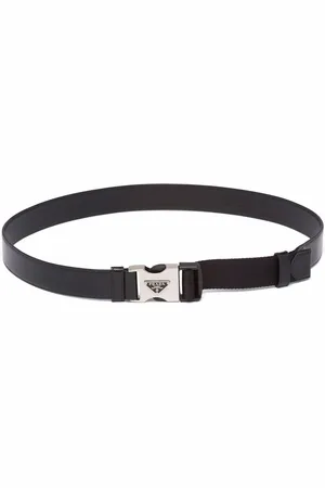 Prada Branded side-release buckle belt