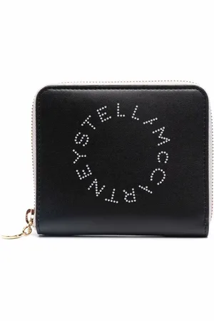 Stella McCartney Stella Logo zip-around wallet