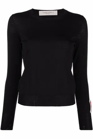Golden Goose Logo-patch wool jumper