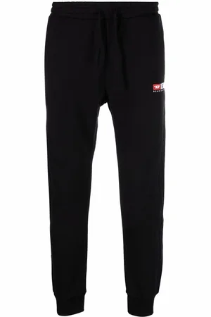 Diesel P-Tary-Div logo-embroidered track pants