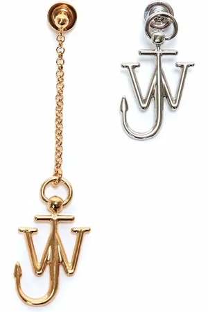 J.W.Anderson Asymmetric anchor earrings