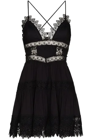CHARO RUIZ IBIZA Rachel crochet-trim minidress