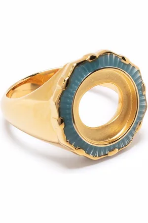 Maria Black Pop Moss ocean ring