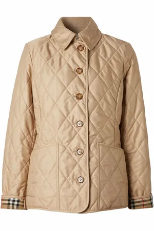 Burberry Diamond-quilted jacket
