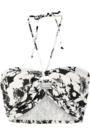 FAITHFULL THE BRAND Cyprus Caronia floral-print bralette top