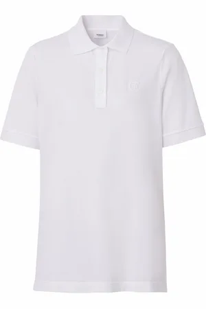 Burberry TB monogram cotton polo shirt
