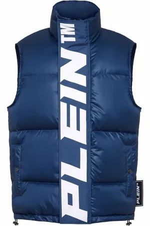Philipp Plein Padded high-neck logo gilet