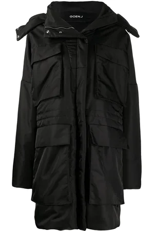GOEN.J Four-pocket hooded parka