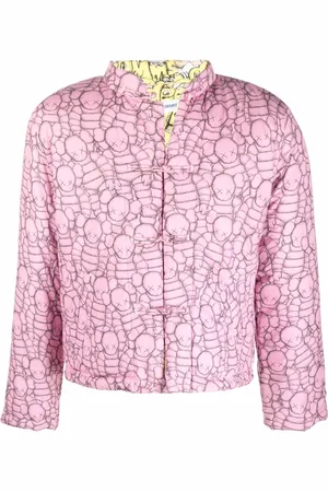 Comme des Garçons X KAWS reversible padded jacket