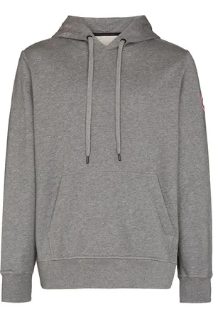 Canada Goose Logo-patch mélange hoodie