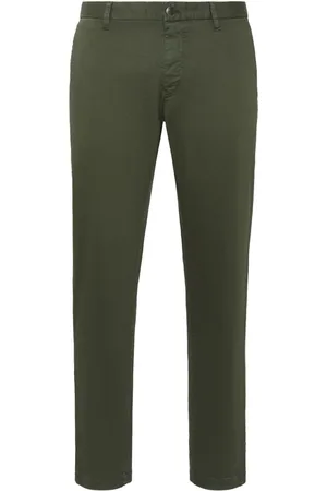 Philipp Plein Hexagon patch slim-fit chinos