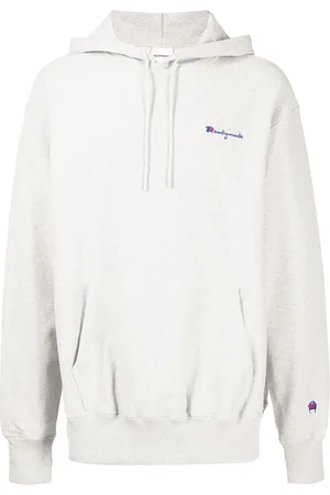 READYMADE Embroidered logo long-sleeve hoodie