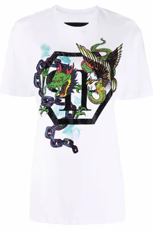 Philipp Plein Graphic-print short-sleeve T-shirt