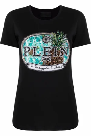 Philipp Plein Crystal-embellished short-sleeve T-shirt