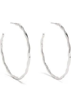Dower and Hall Sterling waterfall hoops