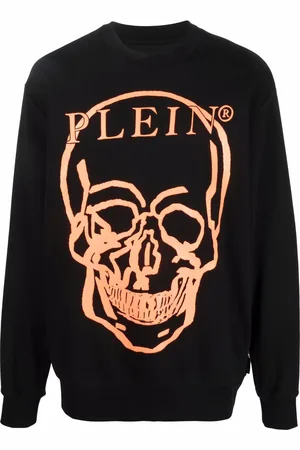 Philipp Plein Logo-print long-sleeve sweatshirt