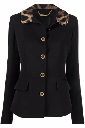 Philipp Plein Leopard collar Cady jacket