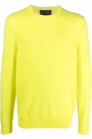 Philipp Plein Skull pointelle-knit cashmere jumper