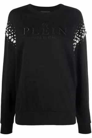 Philipp Plein Crystal Iconic cotton sweatshirt