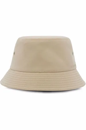 Burberry Embroidered logo bucket hat