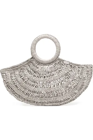 0711 Bianca woven tote bag