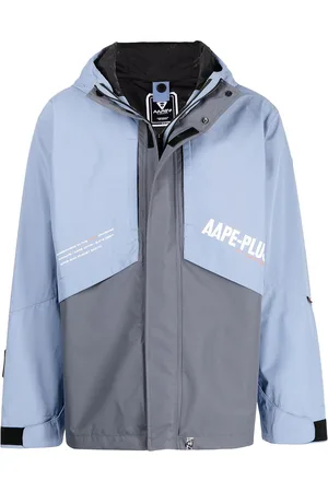 A Bathing Ape Colour-block panelled jacket