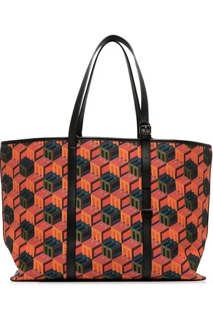 MCM Cubic-monogram jacquard tote bag