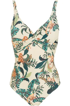 Lygia & Nanny Adriana floral-print swimsuit