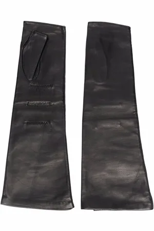 Manokhi Fingerless leather gloves