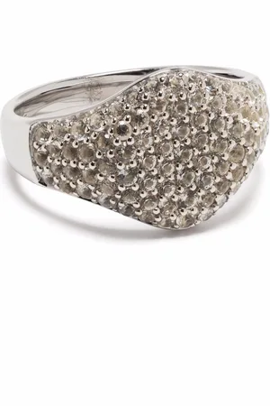 TOM WOOD Mini oval cocktail ring