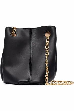 Nanushka Vegan-leather chain-strap tote bag
