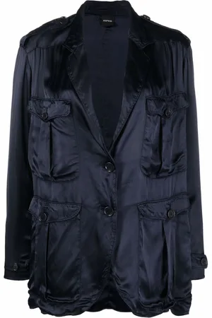 Aspesi Single-breasted tailored blazer